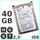 DISQUE DUR INTERNE 2,5" pour PC portable 40Go IDE