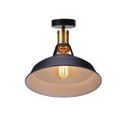 Vintage Pendule Lampe Dans Cuivre E27 O32cm Eclairage De