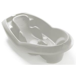 THERMOBABY Baignoire Ergonomique Lagon? 2 En 1 Gris Agate