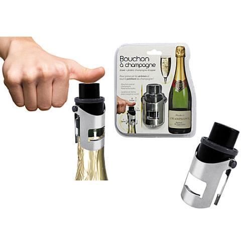 3 Bouchons Champagne Garde-Bulles En Inox | Bouchon Bouteille Étanche Pour Conserver Les Bulles