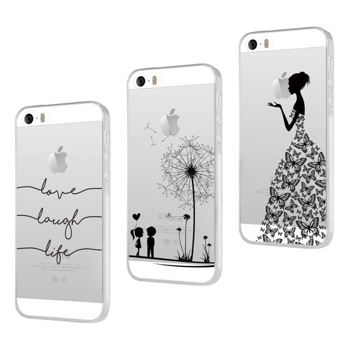 3 x coque pour iphone 5 5s se 3 x coque pour iphone 5 5s se