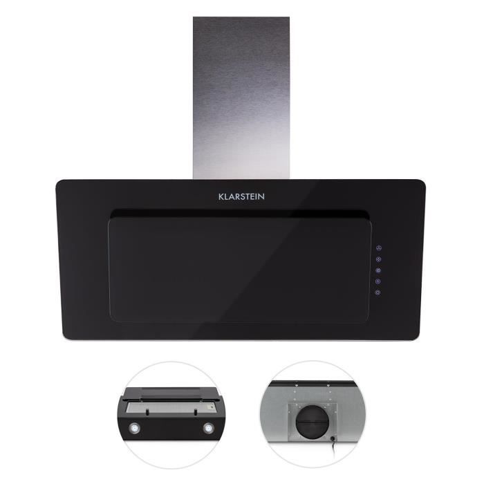 Klarstein Lorea 90 Hotte aspirante murale 90cm3