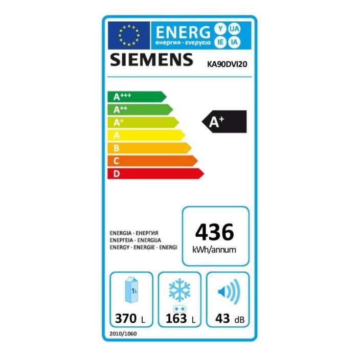  KA90DVI20 - Réfrigérateur américain3