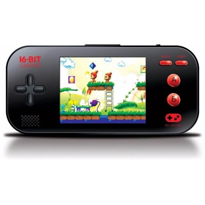 Gamer Max jeu portable d'arcade du système avec 220 intégré dans les jeux à haute résolution de 16 bits, 3.2\