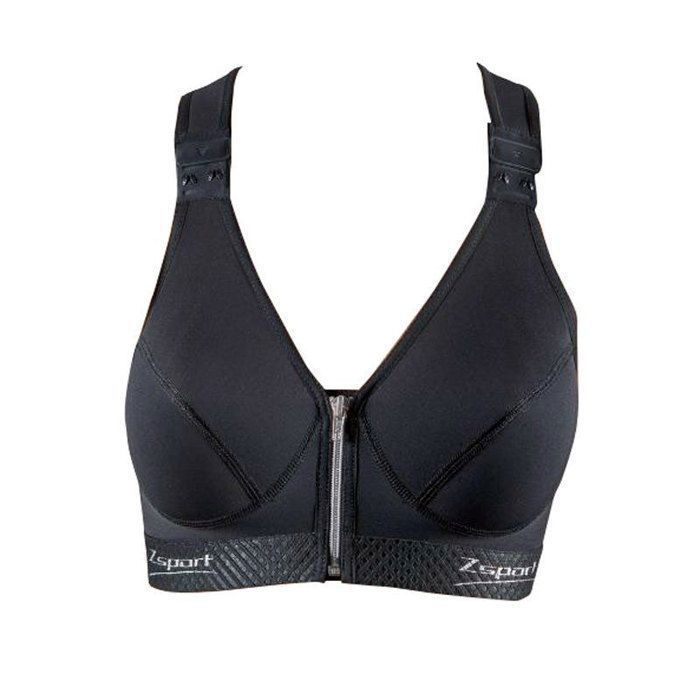 ZSPORT Soutien-gorge de sport - Argent / Noir