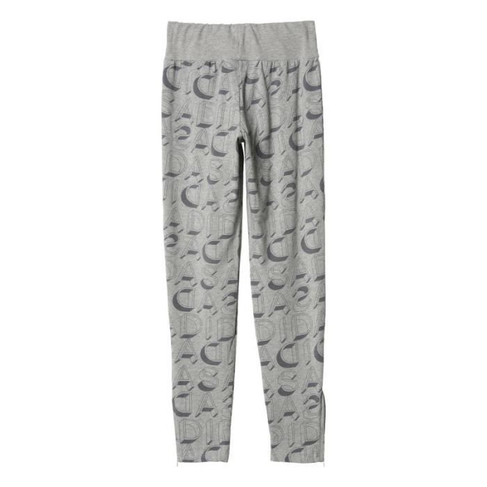 ADIDAS Pantalon - Fille - Gris
