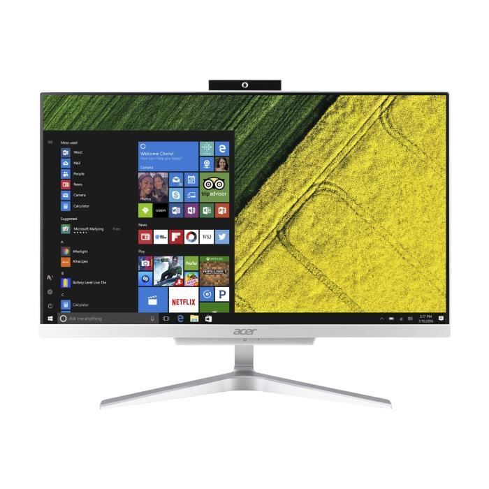 Acer Aspire C24-860 Tout-en-un 1 x Core i3 7130U1