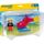 PLAYMOBIL 1.2.3. 6789 Pompier avec Hélicoptère