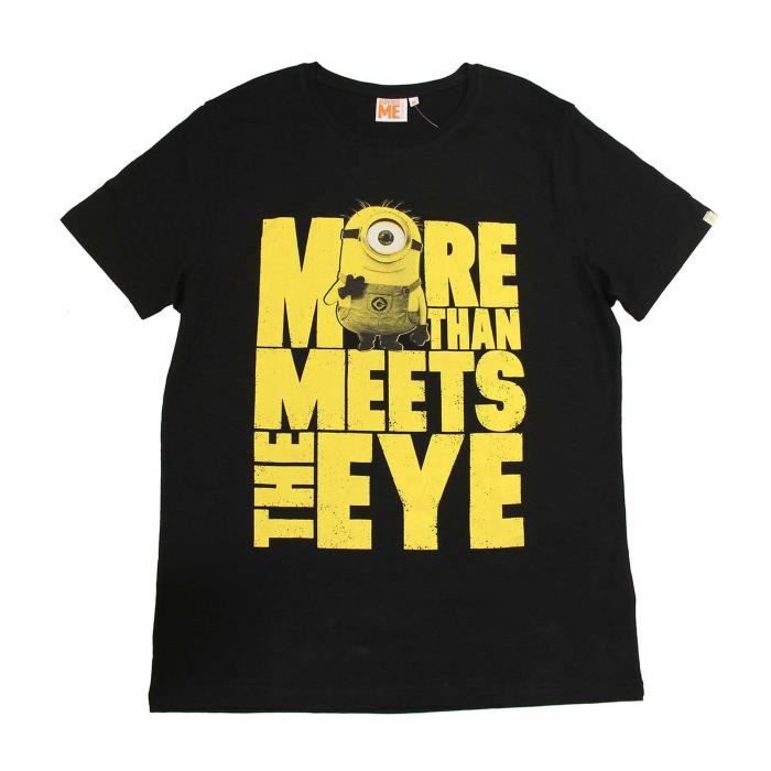 LES MINIONS T-shirt Homme - Noir