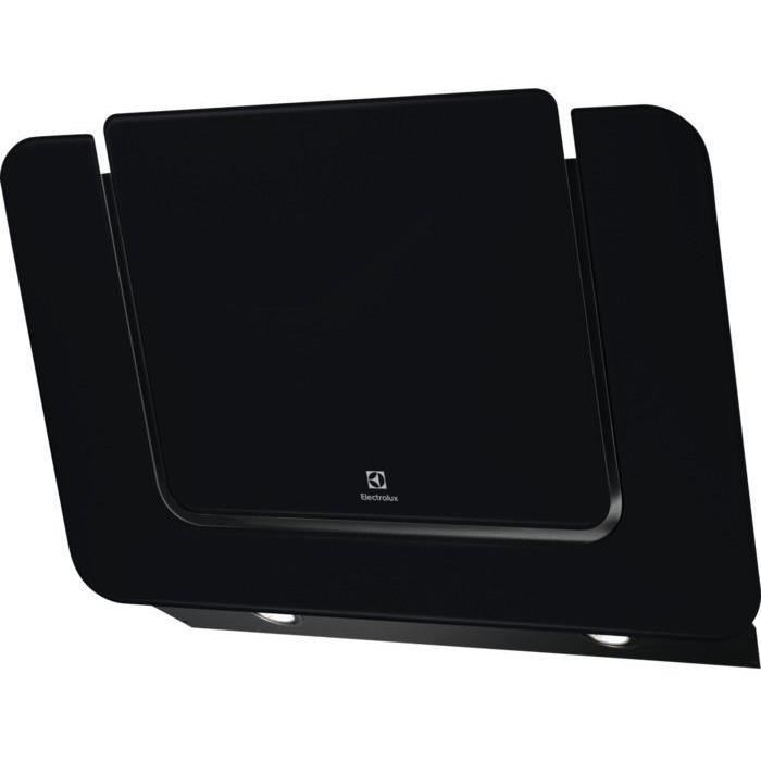 ELECTROLUX - LFV218K - Hotte décorative murale - Aspiration périmétrale - 647 m3/h max - 67 dB max - 3 vitesses - L80cm - Noir