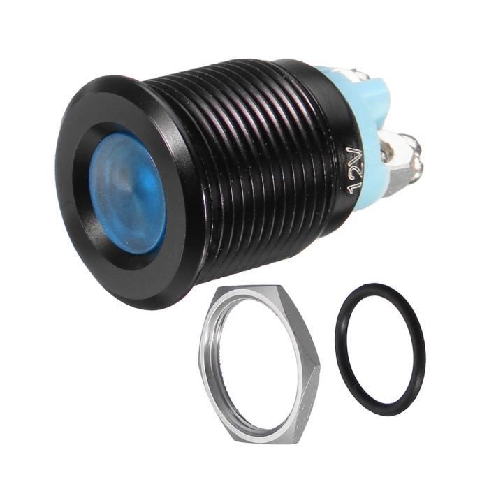 Bleu 12v Led 24v Bord 12mm Tableau De Pilote Voiture Ampoules l1TFJcK