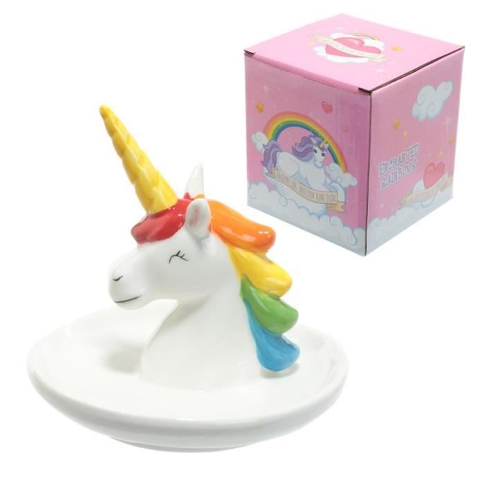 Porte-bijoux et bagues de décoration - Licorne