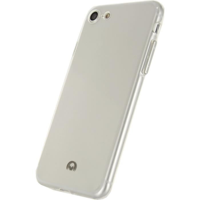 MOBILIZE Deluxe Gelly Case Etui de protection pour telephone Apple iPhone 7 Argent