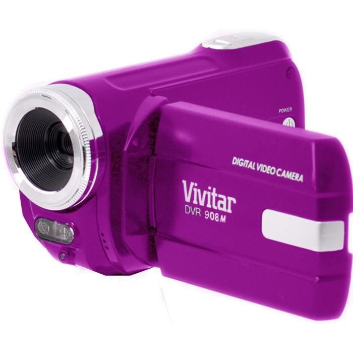 VIVITAR DVR908MFD-PUR Camescope numérique Full HD 1080 P - 10 Mpx - Violet
