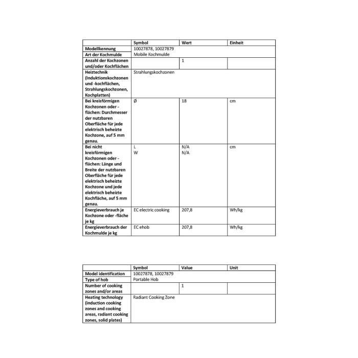 Klarstein Captain Cook - Plaque de cuisson en1