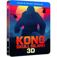 BLU-RAY FILM kong skull island steelbook 3d et 2d + copie digit BLU-RAY FILM kong skull island steelbook 3d et 2d + copie digit
