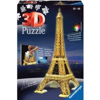 PUZZLE RAVENSBURGER Puzzle 3D Tour Eiffel Night Edition 2 PUZZLE RAVENSBURGER Puzzle 3D Tour Eiffel Night Edition 2