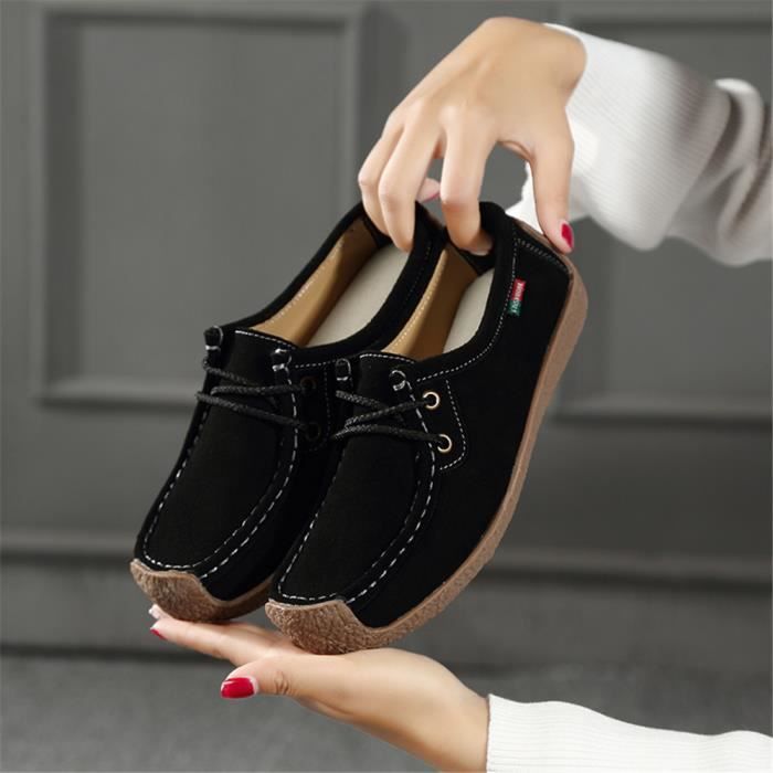 Personnalité Plates Moccasins Chaussures Antidérapant Série Femmes vEB7Uq0x