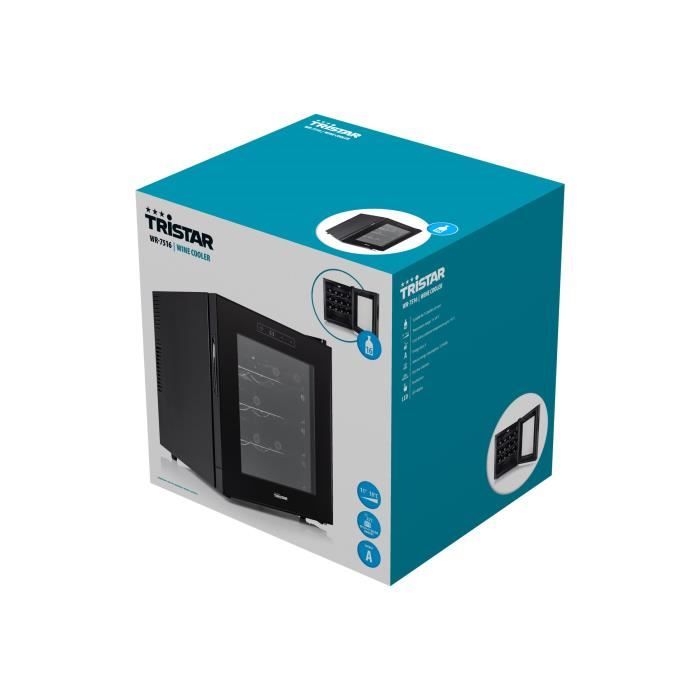 Tristar WR-7516 Cave à vin pose libre largeur3