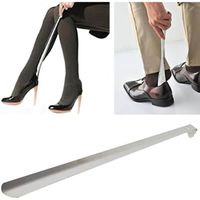 CHAUSSE-PIED chausse-pied en métal, 58 cm, acier inoxydable, tr CHAUSSE-PIED chausse-pied en métal, 58 cm, acier inoxydable, tr