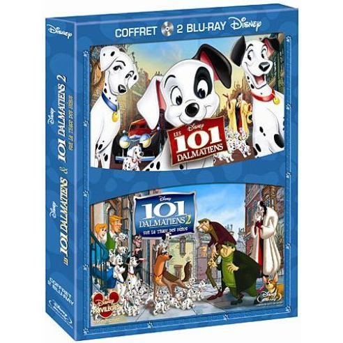 RAY DESSIN ANIME Blu Ray Coffret  les 101 dalmatiens ; 101 dalm