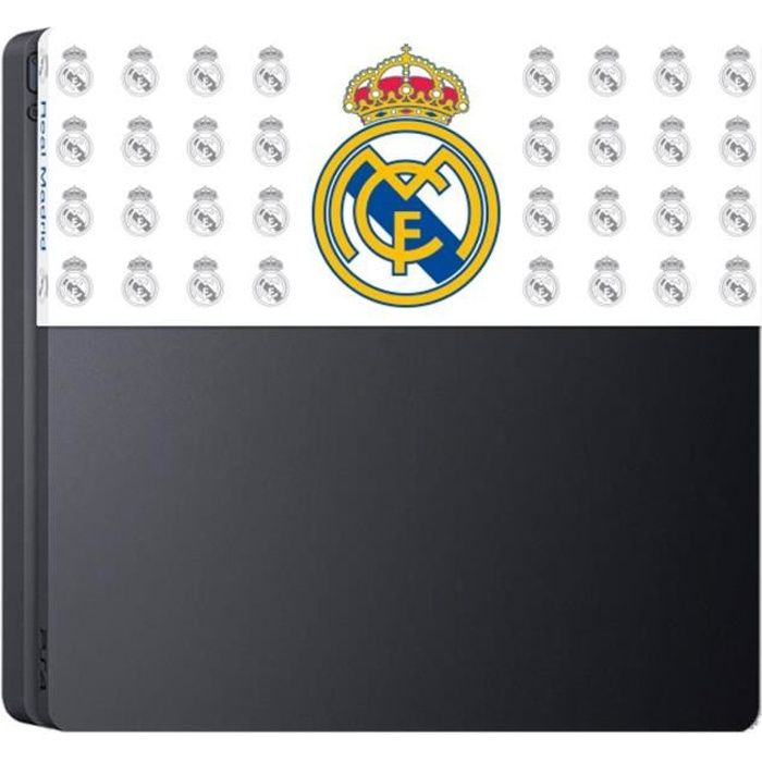 Façade de personnalisation Real Madrid pour Playstation 4 Slim