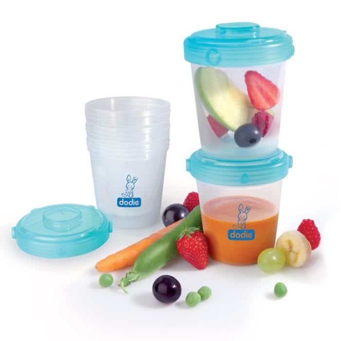 DODIE Pots de conservation repas - x6