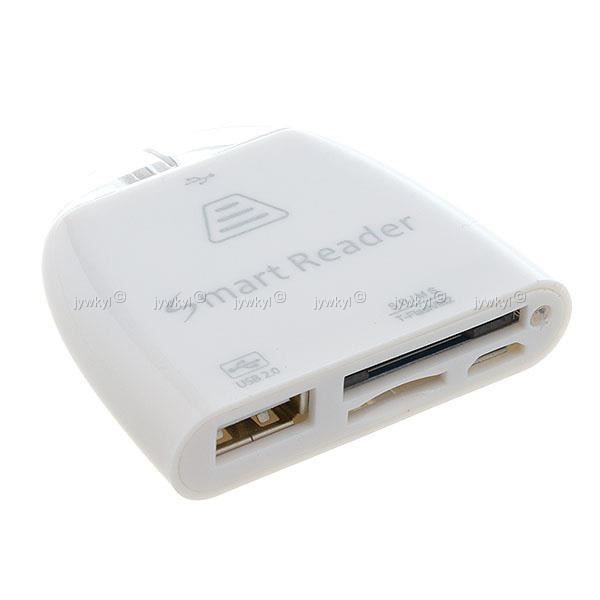 Adaptateur USB Lecteur Carte SD Micro MS M2 Tablette PC Smartphone
