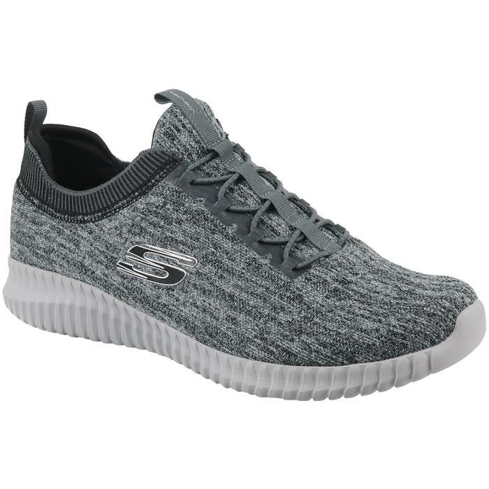 chaussures skechers gris