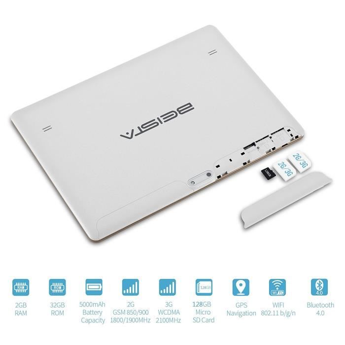 Tablette -  Tablette tactile K107 - 10.1"2