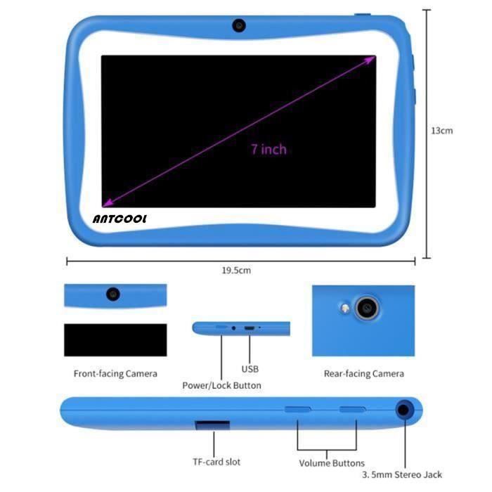Tablette tactile Enfant X1 -7'' HD XGA3