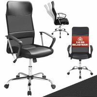 CHAISE DE BUREAU Fauteuil chaise de bureau noir inclinable CHAISE DE BUREAU Fauteuil chaise de bureau noir inclinable