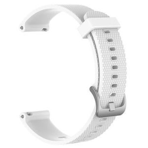 Bracelet de montre bracelet de remplacement 20MM pour Samsung Galaxy Montre SM,R810 42MM \u0026 Gear 3,Blanc