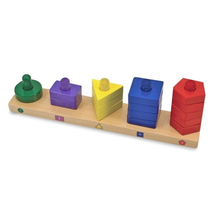 MELISSA & DOUG Planche D'Empilage Et De Tri
