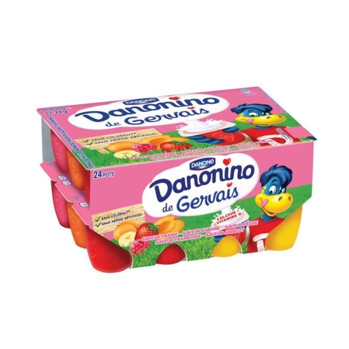 Petit suisse panaché 6 parfums Achat / Vente yaourts enfant GERVAIS SUISSE FRT 24X50G