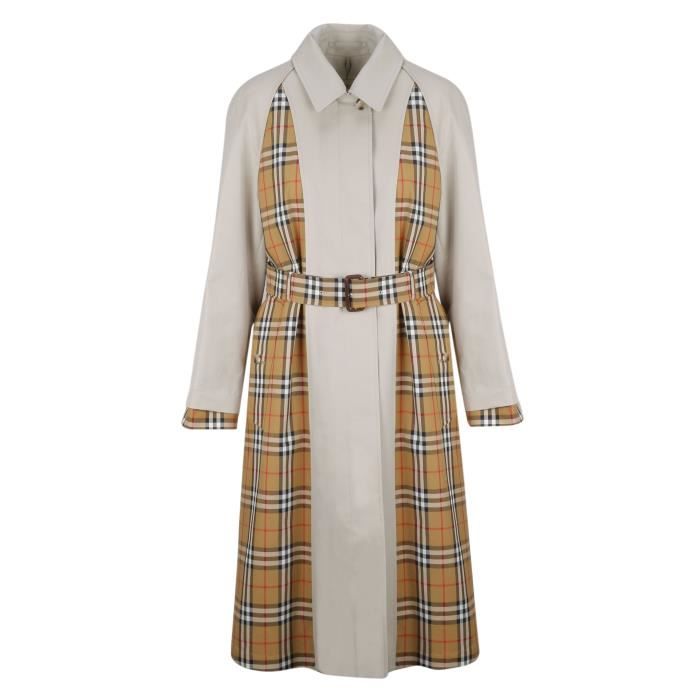 Gris 8006174 Burberry Femme Marron Zq1twycz Manteau Viscose OPZukXi