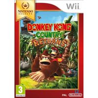 JEUX WII Donkey Kong Country Returns Selects Jeu Wii JEUX WII Donkey Kong Country Returns Selects Jeu Wii
