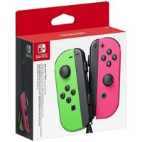 MANETTE JEUX VIDÉO Manettes Joy-Con Vert Néon / Rose Néon pour Consol MANETTE JEUX VIDÉO Manettes Joy-Con Vert Néon / Rose Néon pour Consol