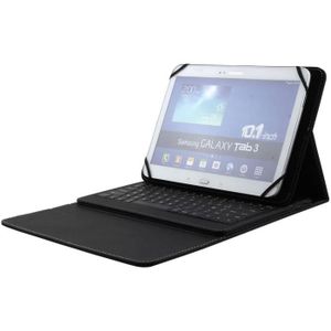 WE X-305 Etui 9''/10'' Et Clavier Bluetooth Attaches En Silicone Ajustables - Noir