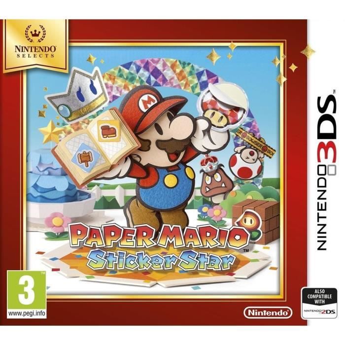 Paper Mario : Sticker Star - Selects
