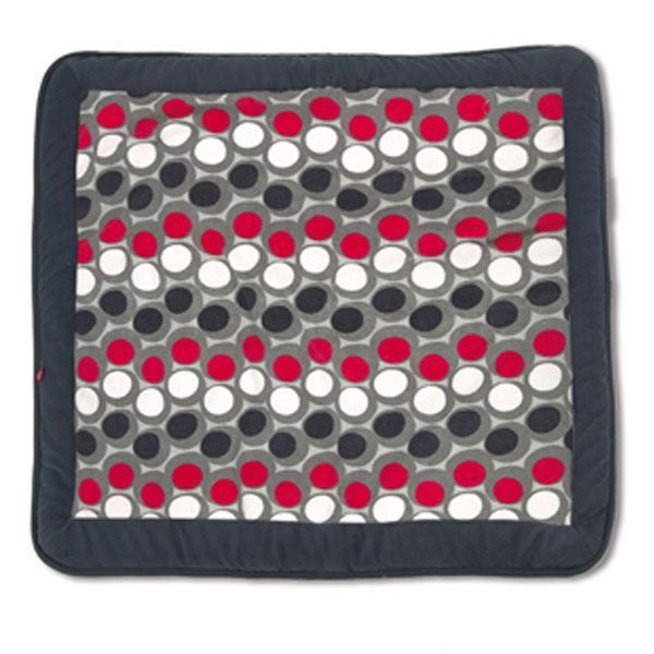 Tapis de parc bébé 100 x 100 cm bébé Boum sisko gris   Tapis de