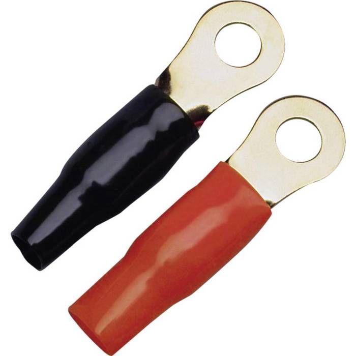 Cosses Câble AUPROTEC 10mm² - Cuivre Étamé Trou M6 - Non Isolées - Pour Installation Électrique