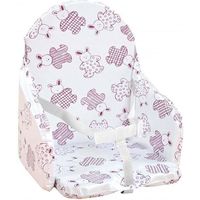 CHAISE HAUTE Looping Coussin Chaise Haute Sangles Lapin Cassis CHAISE HAUTE Looping Coussin Chaise Haute Sangles Lapin Cassis