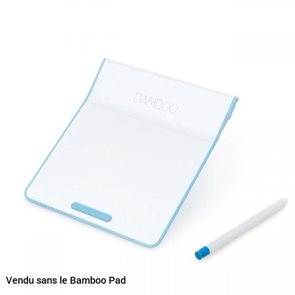 WACOM UP-7721-02 Stylet bamboo pad - Blanc / bleu