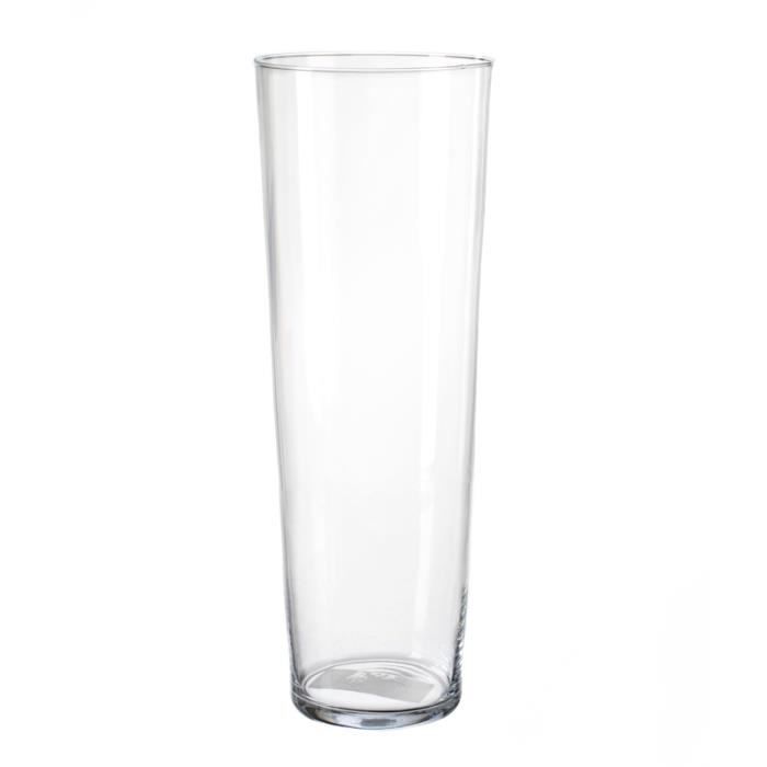 Etonnant Vase En Verre Pas Cher #5: Paris Prix - Vase Conique 40cm Transparent Etonnant Vase En Verre Pas Cher #5: Paris Prix - Vase Conique 40cm Transparent