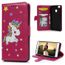 coque huawei p9 fille rouge
