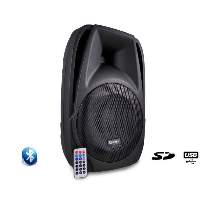 IBIZA SOUND BT10A Enceinte active portable - 250W