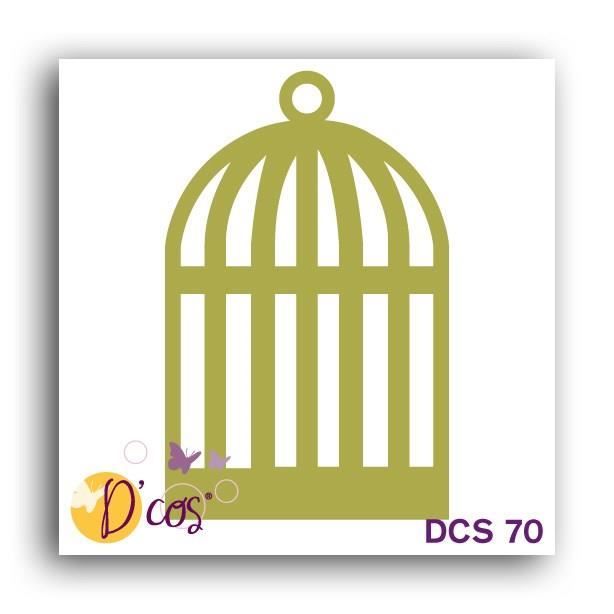 LES D'COS® DE TOGA Die Cage - Doré