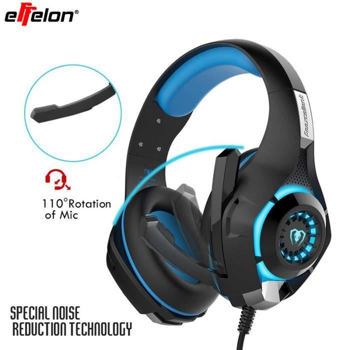 Casque d écoute pour téléphone portable PS4 / PSP / PC