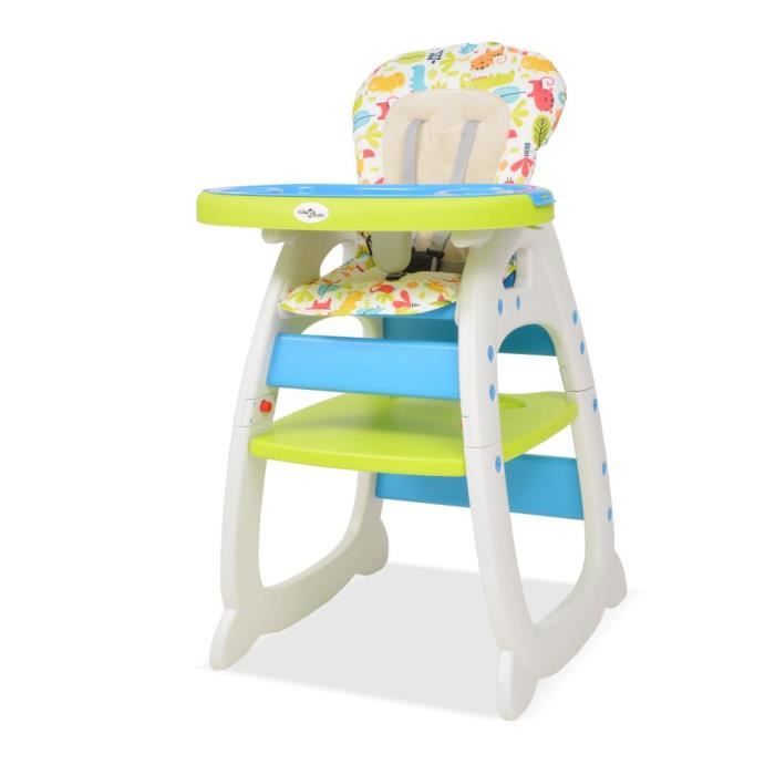En 1 Et Vert Haute De Bébé Convertible Chaise 3 Bleu k8n0wOP